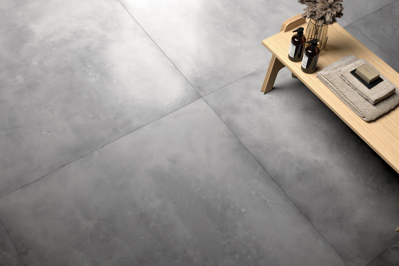 Press kit | 1177-11 - Press release | Cera - Ceramiche Refin - Product - Cera_Fumo_120x120 - Photo credit: Ceramiche Refin