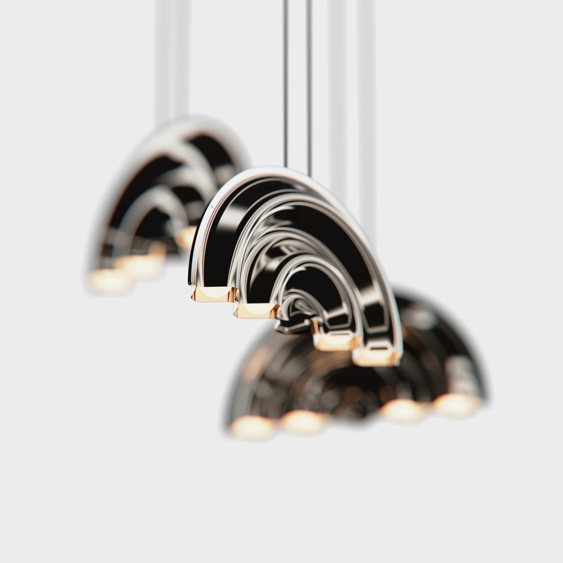Press kit | 2375-09 - Press release | d’Armes Presents Consors - d'Armes - Lighting Design - Doppler Pendant - Photo credit: Florian Martin for d'Armes