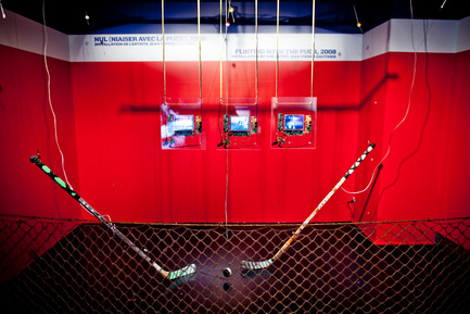 Press kit | 831-02 - Press release | XYZ Cultural Technology has produced the exhibition: Hockey-it's in our DNA - XYZ Technologie culturelle - Event + Exhibition - Photo credit: Renaud Philippe