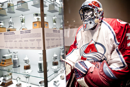 Press kit | 831-02 - Press release | XYZ Cultural Technology has produced the exhibition: Hockey-it's in our DNA - XYZ Technologie culturelle - Event + Exhibition - Photo credit: Renaud Philippe