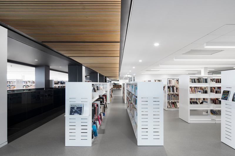 Press kit | 1317-27 - Press release | Expansion of the T-A-St-Germain Library: A Contemporary Showcase for Culture and the Environment - ACDF Architecture - Institutional Architecture - Photo credit: Adrien Williams