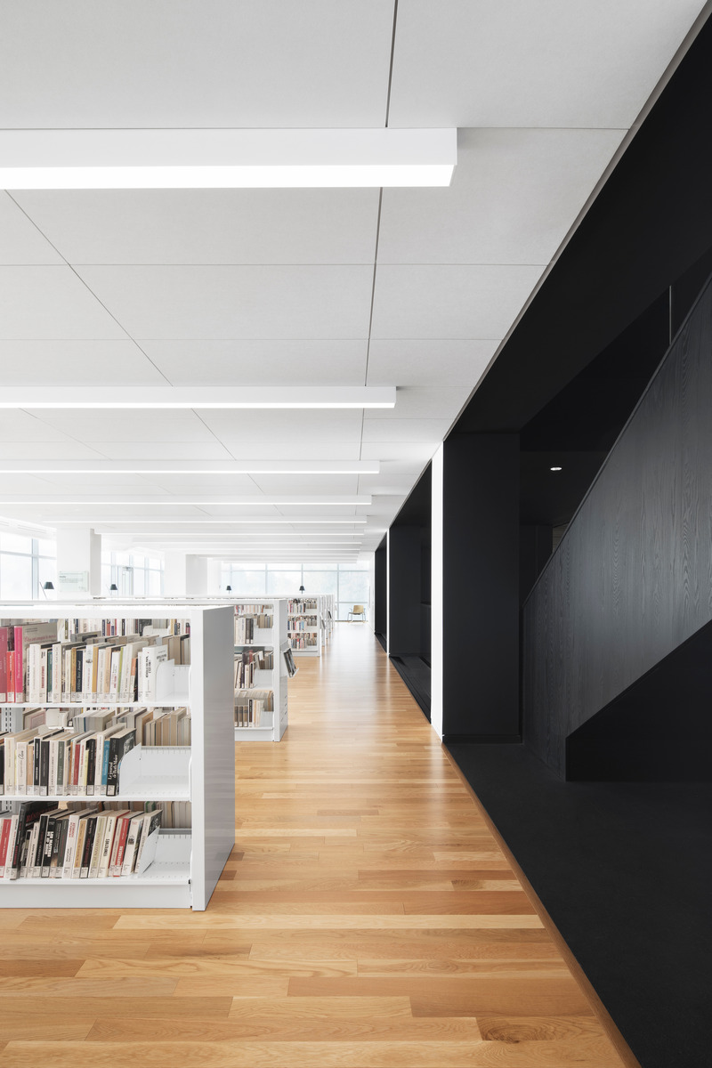 Press kit | 1317-27 - Press release | Expansion of the T-A-St-Germain Library: A Contemporary Showcase for Culture and the Environment - ACDF Architecture - Institutional Architecture - Photo credit: Adrien Williams