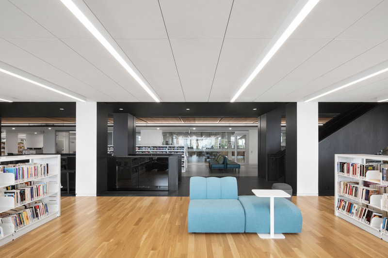 Press kit | 1317-27 - Press release | Expansion of the T-A-St-Germain Library: A Contemporary Showcase for Culture and the Environment - ACDF Architecture - Institutional Architecture - Photo credit: Adrien Williams