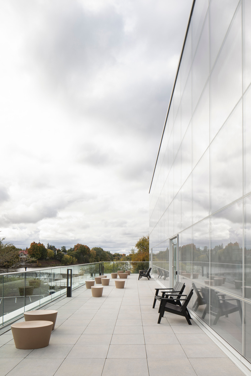 Press kit | 1317-27 - Press release | Expansion of the T-A-St-Germain Library: A Contemporary Showcase for Culture and the Environment - ACDF Architecture - Institutional Architecture - Photo credit: Adrien Williams