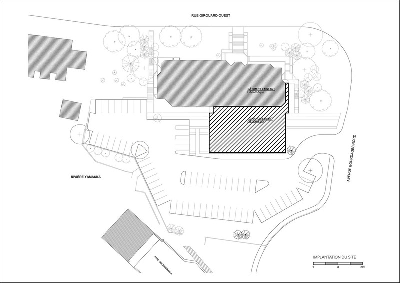 Press kit | 1317-27 - Press release | Expansion of the T-A-St-Germain Library: A Contemporary Showcase for Culture and the Environment - ACDF Architecture - Institutional Architecture - Photo credit: ACDF Architecture