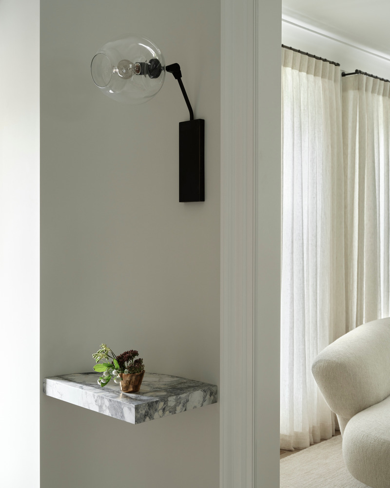 Dossier de presse | 6316-02 - Communiqué de presse | Uptown Georgian - Ashley Botten Design - Design d’intérieur résidentiel - Crédit photo : Patrick Biller