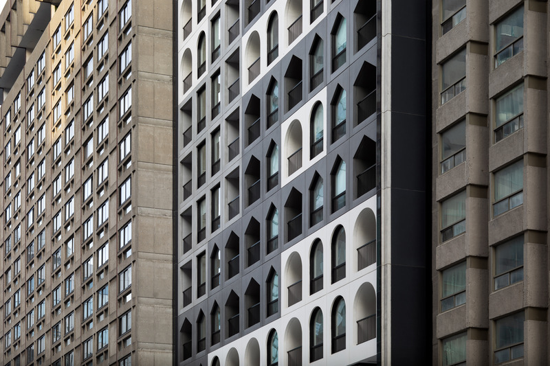 Press kit | 1317-20 - Press release | LINK: Distinctive, Responsible, and Contributive Architecture Paying Tribute to a Community's Historical and Collective Memory - ACDF Architecture - Residential Architecture - Photo credit: Adrien Williams