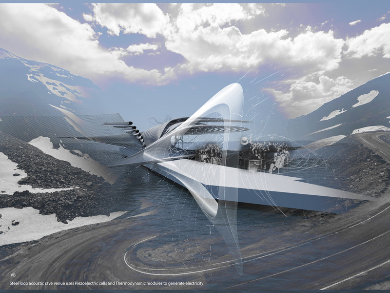 Press kit | 2121-21 - Press release | Thermodynamic Wind Turbine Chapel and Club - Margot Krasojević Architects - Commercial Architecture - Photo credit: Dr.Margot Krasojević