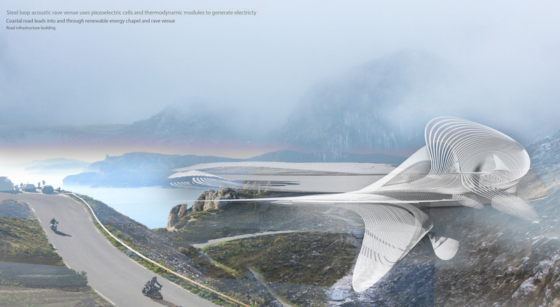 Press kit | 2121-21 - Press release | Thermodynamic Wind Turbine Chapel and Club - Margot Krasojević Architects - Commercial Architecture - Photo credit: Dr.Margot Krasojević
