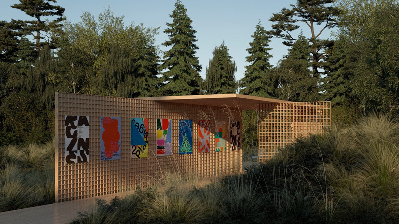 Press kit | 837-48 - Press release | The International Garden Festival Celebrates its 25th Anniversary - International Garden Festival | Reford Gardens - Landscape Architecture - Pergola, 2024 - Photo credit: Jérôme Lapierre Architecte