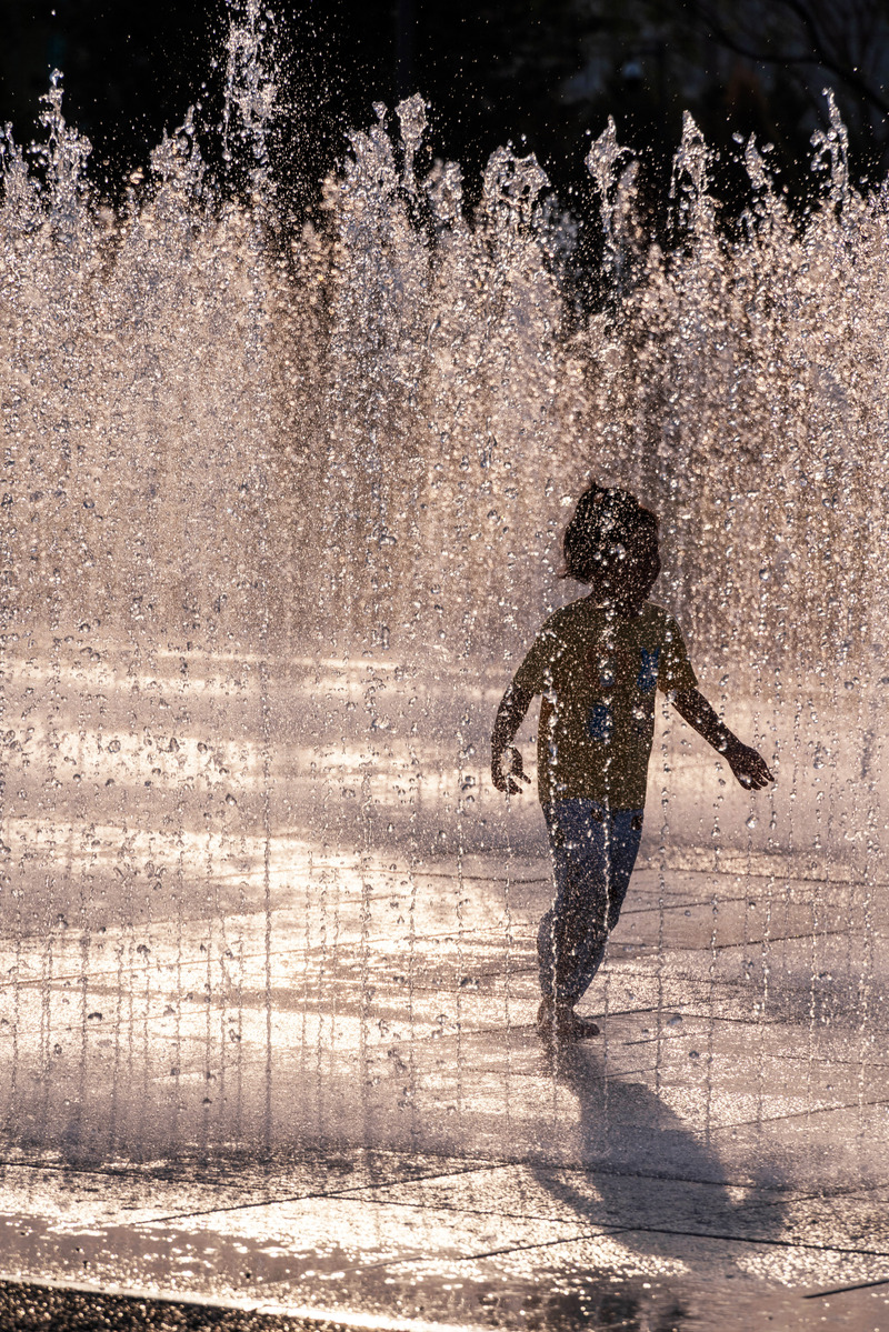 Dossier de presse | 5086-02 - Communiqué de presse | Esthétique sportive pour le paysage urbain - Ballistic Architecture Machine (BAM) - Architecture de paysage - Parc sportif Tianjin 4A, jeu d'eau Water Maze - Crédit photo : Wu Qingshan