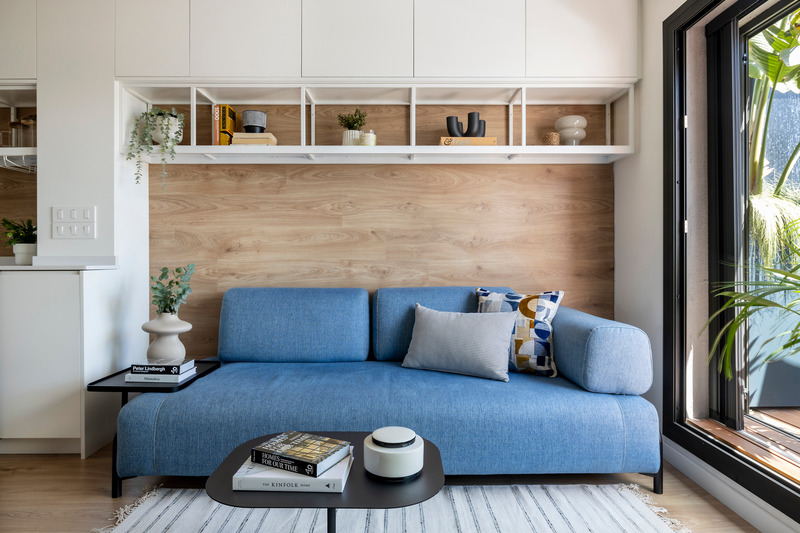 Dossier de presse | 7539-01 - Communiqué de presse | Un penthouse barcelonais rénové par Brakara Studio - Brakara Studio - Design d’intérieur résidentiel - Crédit photo : Jordi Folch