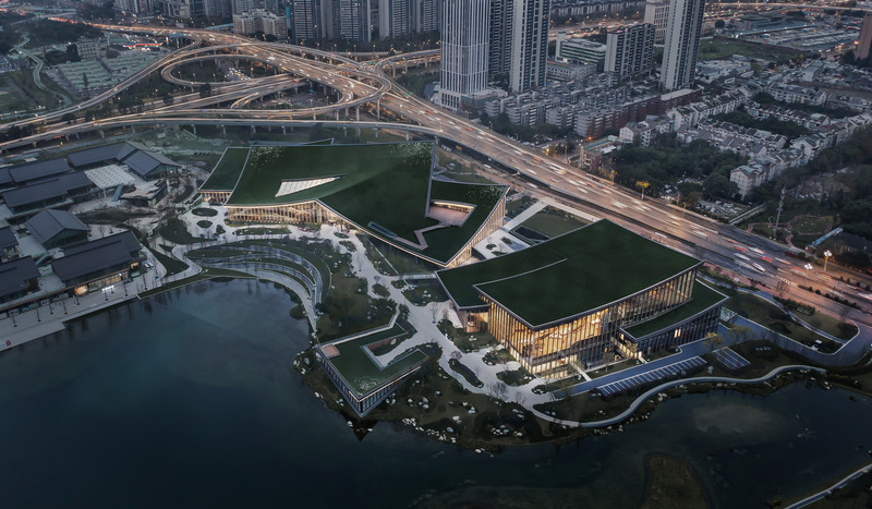 Press kit | 1071-25 - Press release | The World’s Best Architecture 2024 Announced - Architizer - Residential Architecture - Chengdu Museum of Contemporary Art - Tianfu Library of Humanity and Art by China Southwest Architectural Design and Research Institute - Photo credit: courtesy Southwest Architectural Design and Research Institute