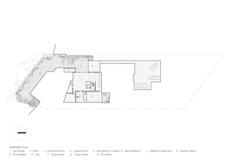 Dossier de presse | 6900-01 - Communiqué de presse | McLeod Bovell Wins Architizer A+Awards - McLeod Bovell - Design d’intérieur résidentiel - <p>basement plan</p> - Crédit photo : McLeod Bovell