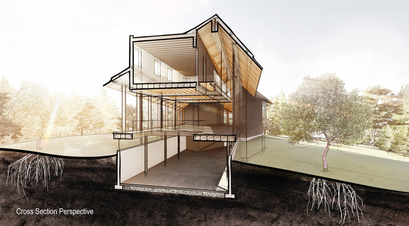 Dossier de presse | 6243-02 - Communiqué de presse | Retraite en forêt - Kariouk Architects - Architecture résidentielle - Crédit photo : Kariouk Architects