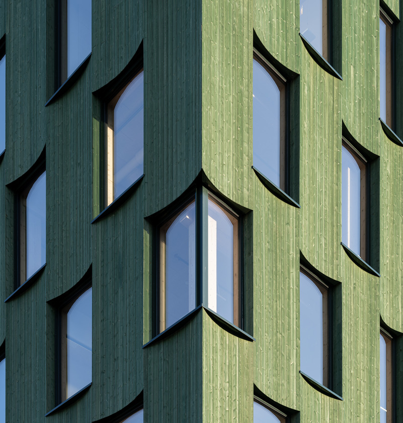 Dossier de presse | 6340-02 - Communiqué de presse | LUMBER 4 Wins the Award for the "Best Office Building of the Year" in the Medium-Sized Category at the Architizer A+Awards - Oslotre AS - Architecture commerciale - Crédit photo : Kyrre Sundal