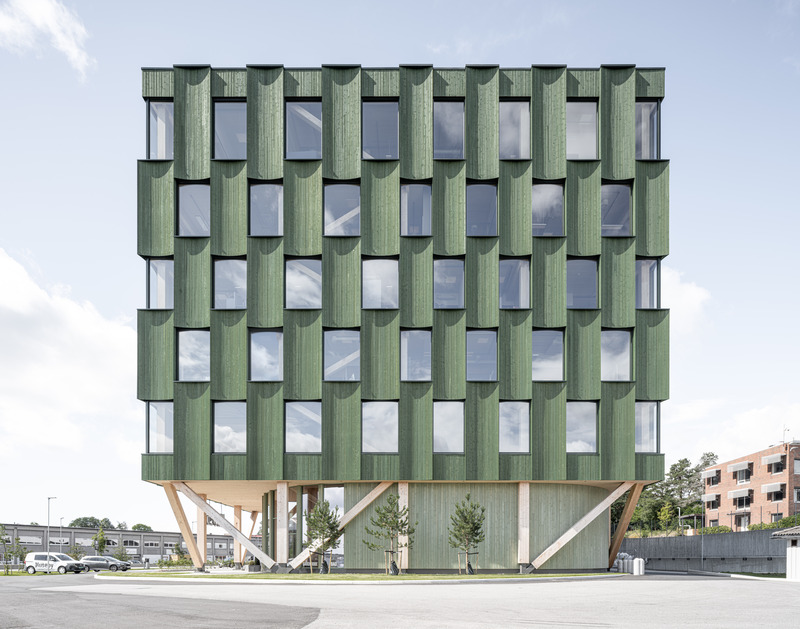 Dossier de presse | 6340-02 - Communiqué de presse | LUMBER 4 Wins the Award for the "Best Office Building of the Year" in the Medium-Sized Category at the Architizer A+Awards - Oslotre AS - Architecture commerciale - Crédit photo : Kyrre Sundal