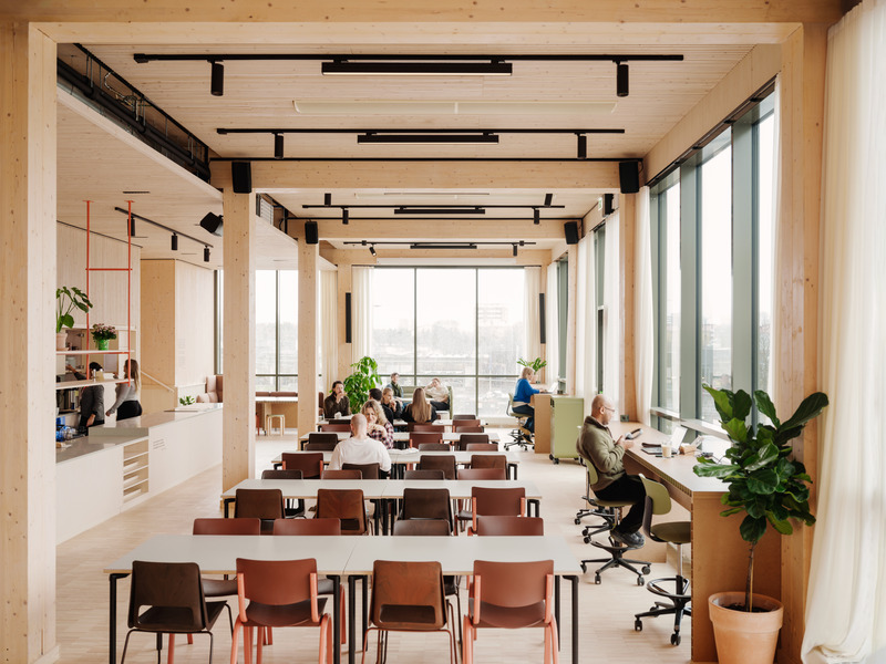 Dossier de presse | 6340-01 - Communiqué de presse | HasleTre Wins the Prestigious "World's Most Sustainable Commercial Building 2024" at the Architizer A+Awards - Oslotre AS - Architecture commerciale - Crédit photo : Einar Aslaksen