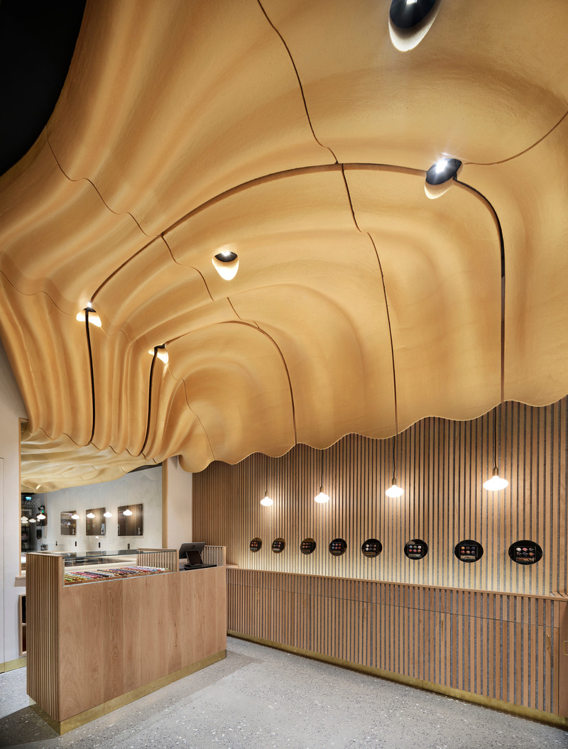 Press kit | 7549-01 - Press release | Indulgence Meets Innovation: Buffalo's New Chocolate Haven - Arch&Type - Commercial Interior Design - Photo credit: Kim Smith Photo