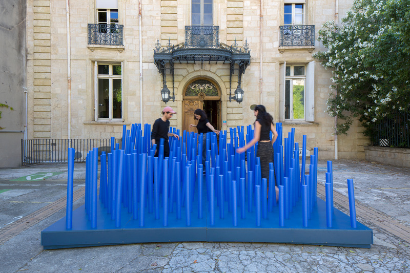 Dossier de presse | 982-55 - Communiqué de presse | Festival des Architectures Vives 2024 - Association Champ Libre - Architecture de paysage - DIVAGATIONS<br>Collectif LEM : Elsa COLIN, Marc EL SAMRANI &amp; Lydia AMARA - Crédit photo : photoarchitectures.com