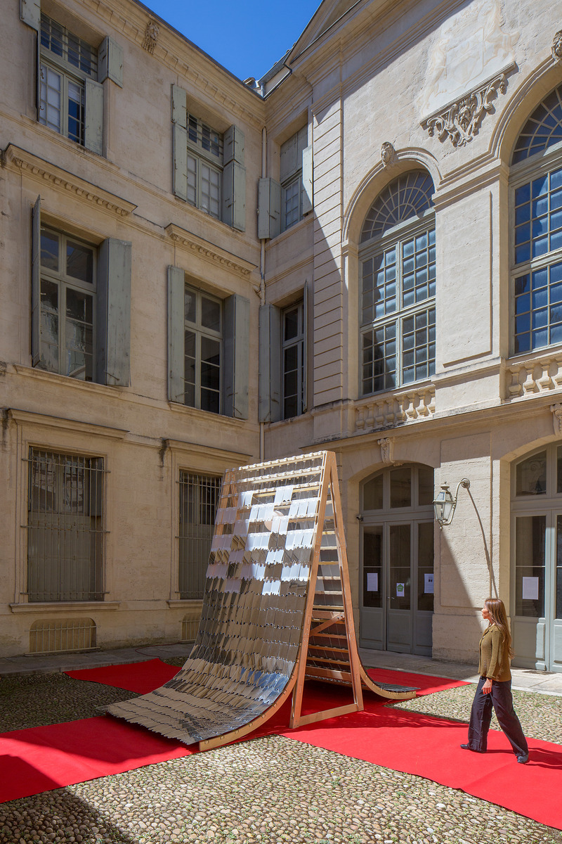 Dossier de presse | 982-55 - Communiqué de presse | Festival des Architectures Vives 2024 - Association Champ Libre - Architecture de paysage - ‘人’ The Proscenium Of Ephemeral Reflections<br>Álvaro GONZÁLEZ SERRANO &amp; Jennyfher ALVARADO FIGUEROA - Crédit photo : photoarchitectures.com
