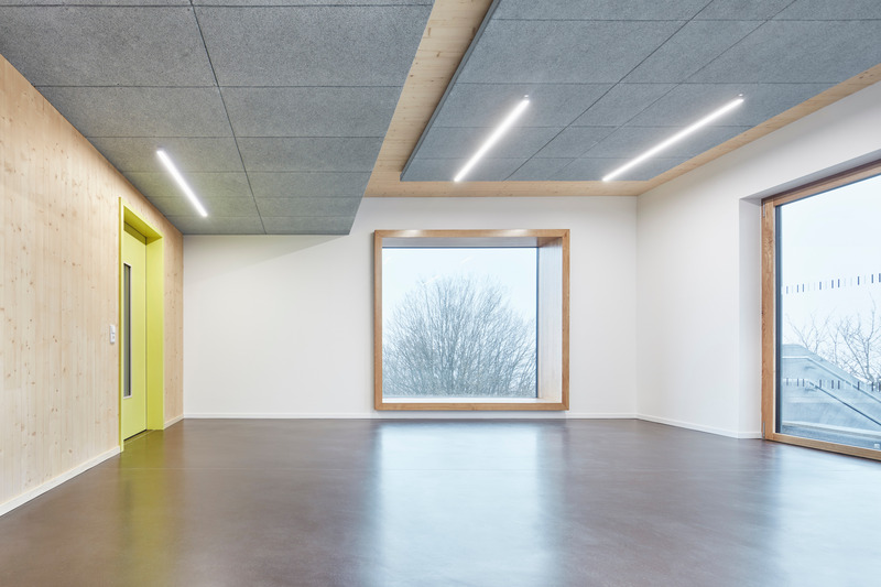 Dossier de presse | 7560-01 - Communiqué de presse | Centre d'accueil de jour pour enfants Sofie Haug - Dannien Roller Architekten + Partner - Architecture institutionnelle - Crédit photo : Dietmar Strauss, Besigheim