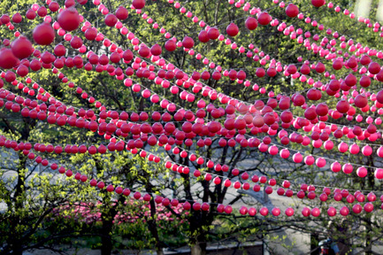 Press kit | 847-01 - Press release | Pink Balls - Claude Cormier Architectes Paysagistes - Art - Photo credit: Claude Cormier Associes inc