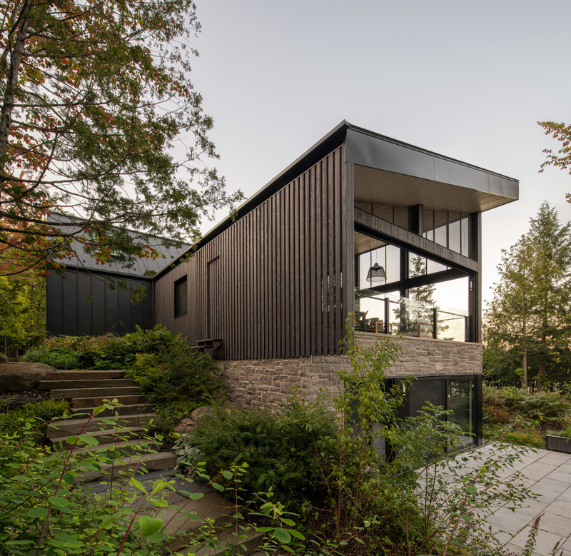 Dossier de presse | 1132-08 - Communiqué de presse | Résidence secondaire Rockhaven - Figurr collectif d’architectes - Architecture résidentielle - Crédit photo : David Boyer Photographe