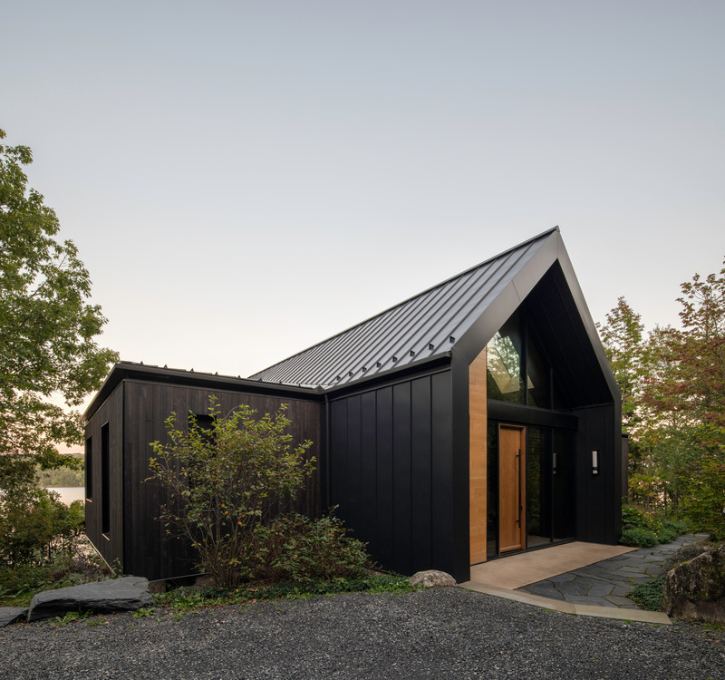 Dossier de presse | 1132-08 - Communiqué de presse | Résidence secondaire Rockhaven - Figurr collectif d’architectes - Architecture résidentielle - Crédit photo : David Boyer Photographe