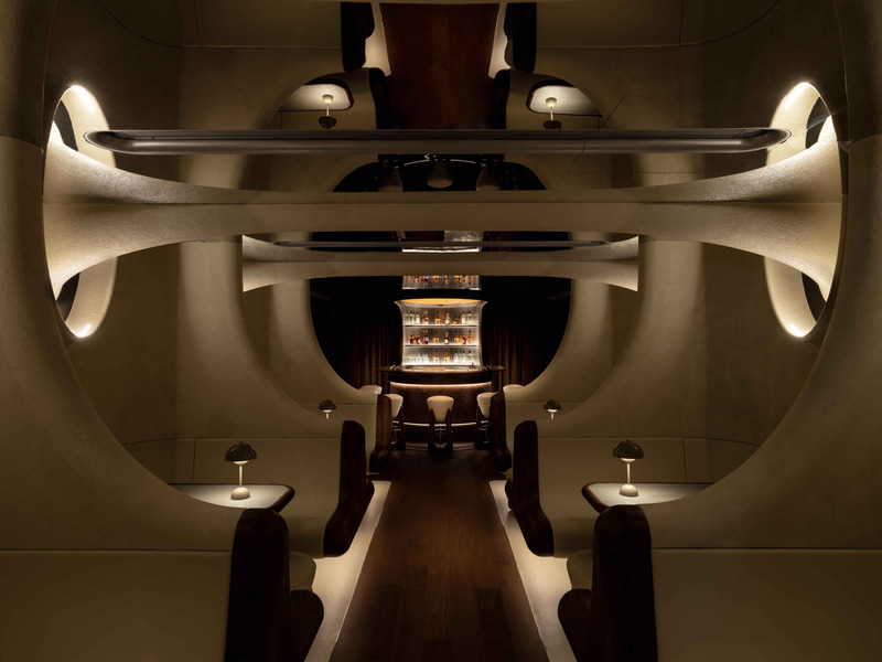 Dossier de presse | 809-42 - Communiqué de presse | Meet the 2024 AZ Awards Winners, People's Choice and Awards of Merit - AZURE Media - Concours - <p>Winner – Commercial &amp; Institutional Interiors</p><p><br></p><p>Artifact Bar, Hong Kong, China</p><p><br></p><p>By NC Design &amp; Architecture, Hong Kong, China </p> - Crédit photo : Common Studio