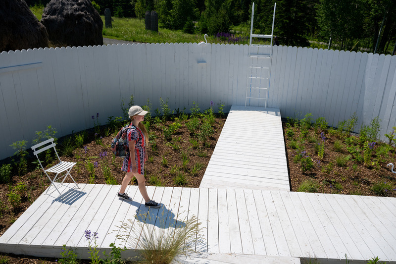 Press kit | 837-49 - Press release | Opening of the 25th International Garden Festival - International Garden Festival - Event + Exhibition - Vanderveken, Architecture + Paysage, "Couleur Nature" - Photo credit: Martin Bond