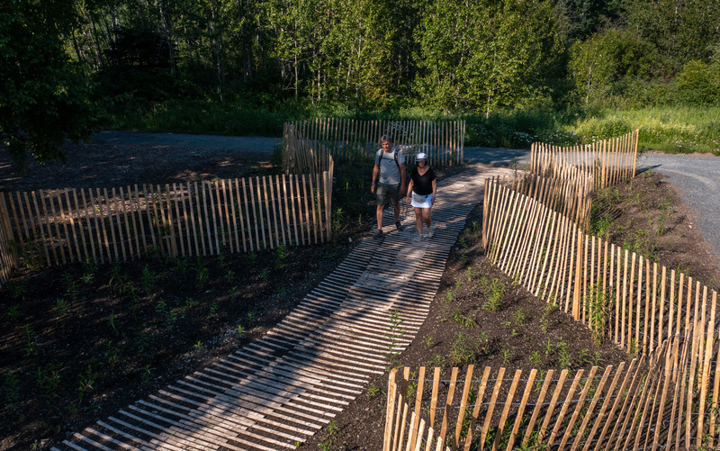 Press kit | 837-49 - Press release | Opening of the 25th International Garden Festival - International Garden Festival - Event + Exhibition - Julia Lines Wilson, "FUTURE DRIFTS" - Photo credit: Martin Bond
