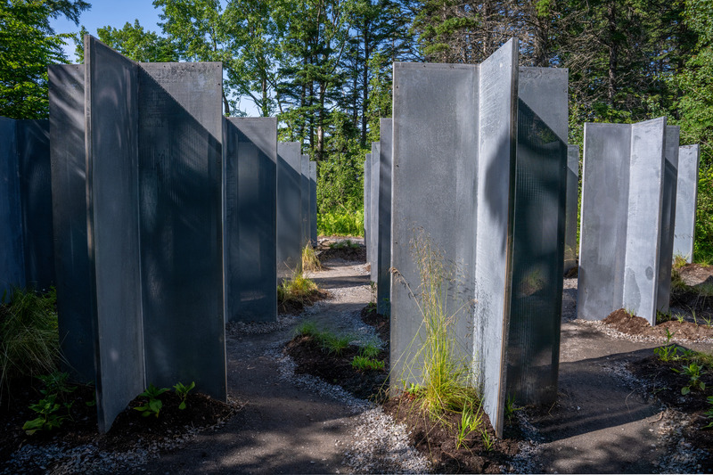 Press kit | 837-49 - Press release | Opening of the 25th International Garden Festival - International Garden Festival - Event + Exhibition - mat-on, "Superstrata" - Photo credit: Martin Bond