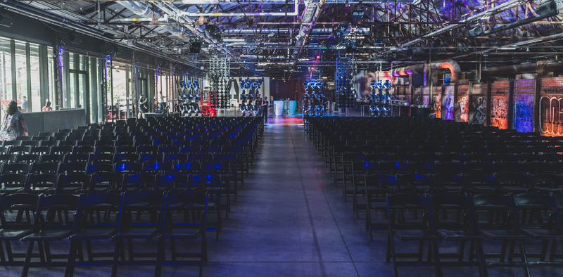 Dossier de presse | 809-42 - Communiqué de presse | Meet the 2024 AZ Awards Winners, People's Choice and Awards of Merit - AZURE Media - Concours - Toronto's Evergreen Brick Work setup for The 2024 AZ Awards Gala  - Crédit photo : Corey Kelly