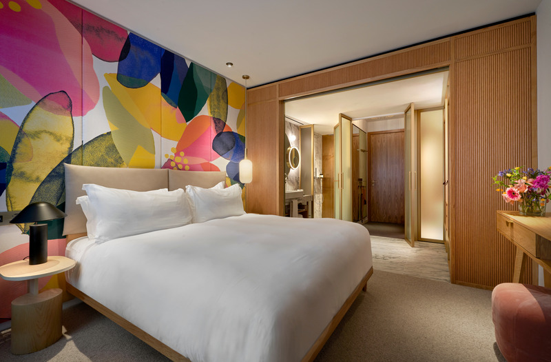 Press kit | 1472-09 - Press release | Concrete’s Innovative Spatial Planning and Progressive Design Capture the Vibrant Essence of Marylebone - Concrete Amsterdam - Commercial Interior Design - The BoTree Standard Room - Photo credit: Simon Brown for Concrete and The BoTree