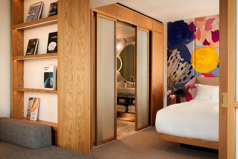 Press kit | 1472-09 - Press release | Concrete’s Innovative Spatial Planning and Progressive Design Capture the Vibrant Essence of Marylebone - Concrete Amsterdam - Commercial Interior Design - The BoTree Wellbeck Suite  - Photo credit: Simon Brown for Concrete and The BoTree