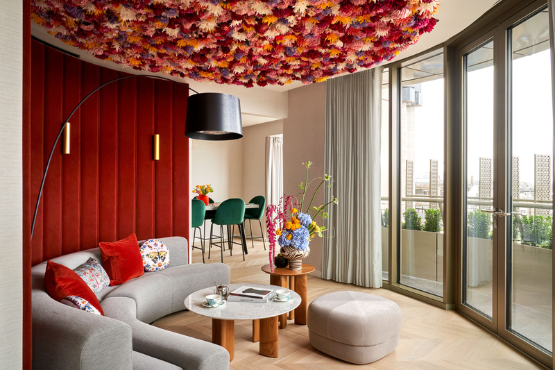 Press kit | 1472-09 - Press release | Concrete’s Innovative Spatial Planning and Progressive Design Capture the Vibrant Essence of Marylebone - Concrete Amsterdam - Commercial Interior Design - The BoTree Suite  - Photo credit: Simon Brown for Concrete and The BoTree