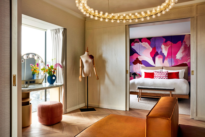 Press kit | 1472-09 - Press release | Concrete’s Innovative Spatial Planning and Progressive Design Capture the Vibrant Essence of Marylebone - Concrete Amsterdam - Commercial Interior Design - The BoTree Suite  - Photo credit: Simon Brown for Concrete and The BoTree