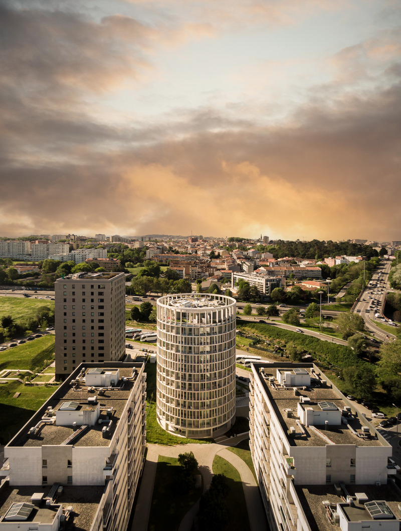 Dossier de presse | 7557-01 - Communiqué de presse | Hoso, une résidence étudiante construite en 14 mois - OODA - Architecture résidentielle - Crédit photo : Fernando Guerra