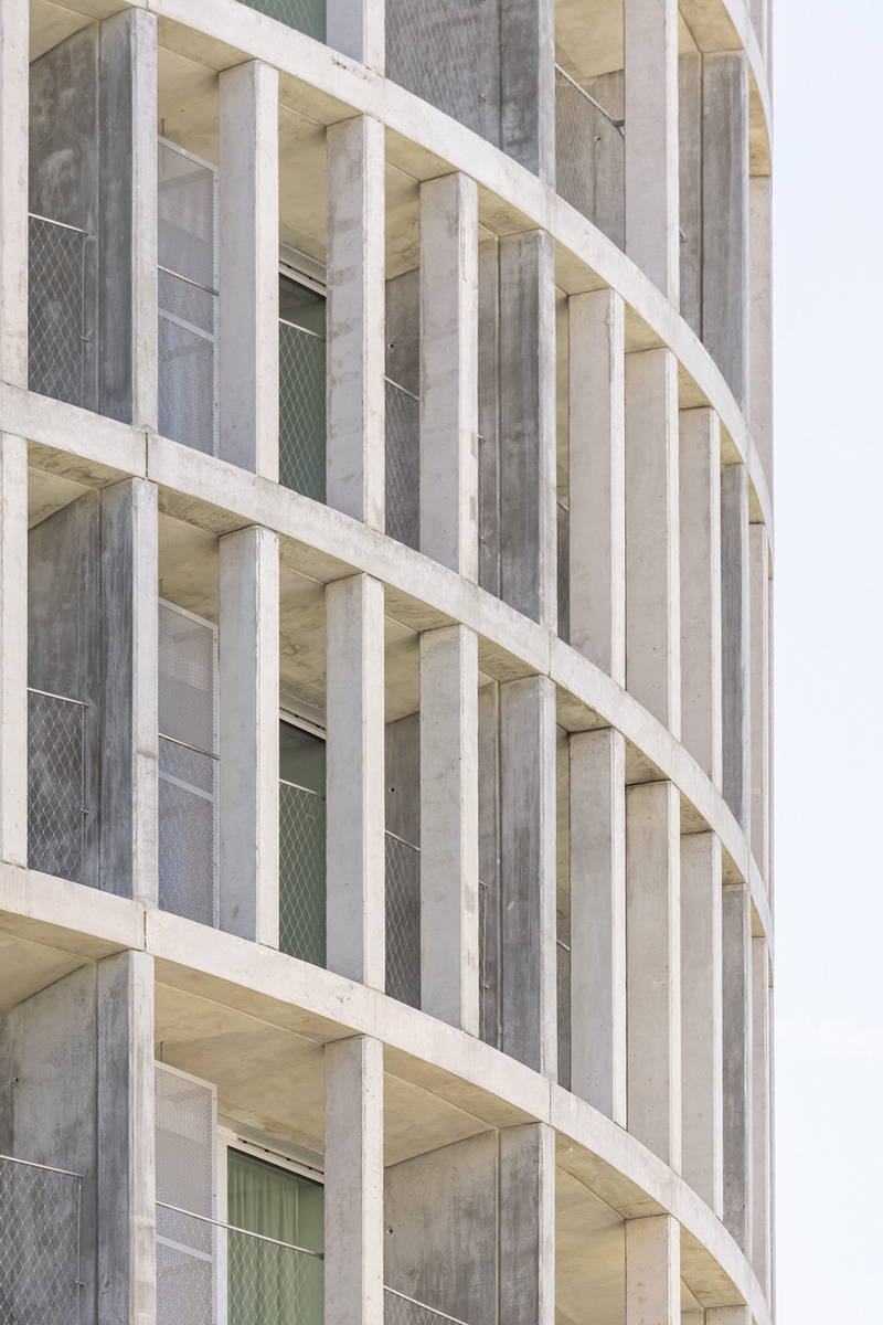 Dossier de presse | 7557-01 - Communiqué de presse | Hoso, une résidence étudiante construite en 14 mois - OODA - Architecture résidentielle - Crédit photo : Fernando Guerra