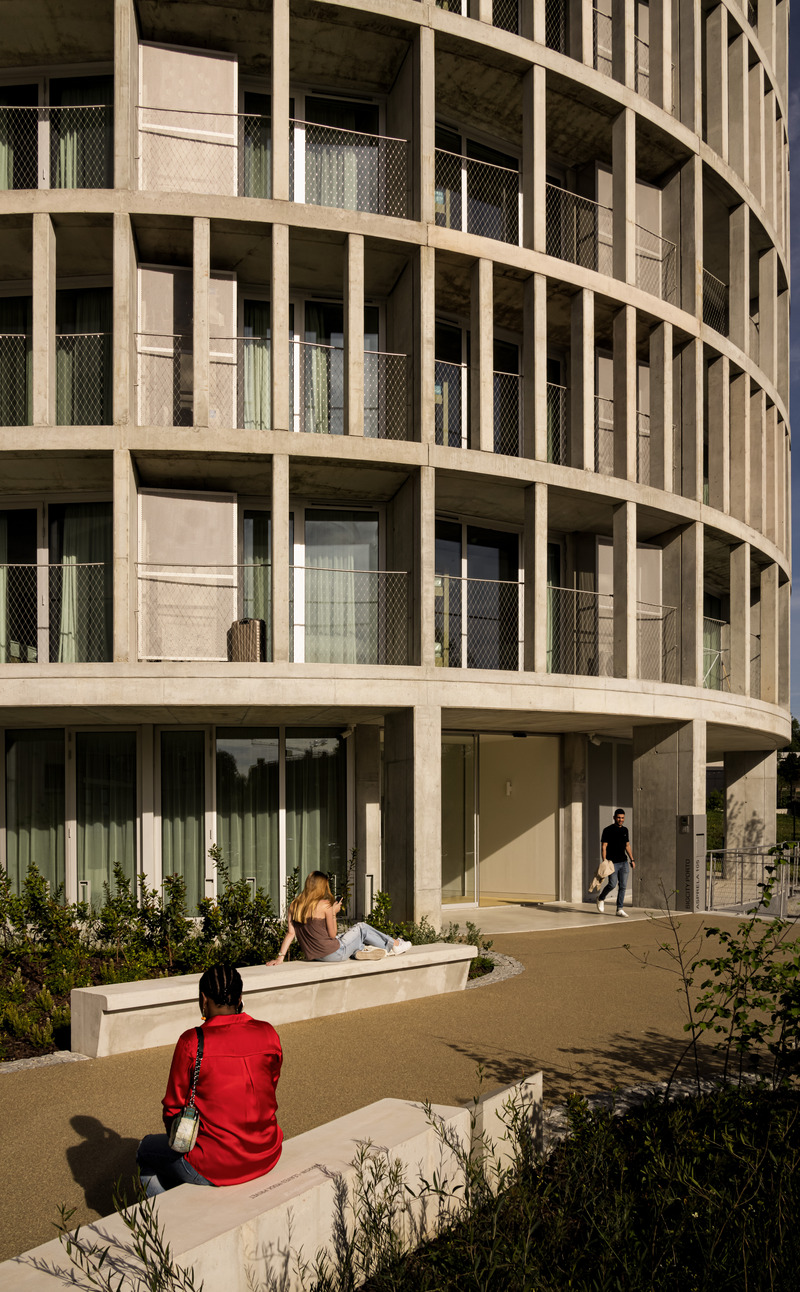 Dossier de presse | 7557-01 - Communiqué de presse | Hoso, une résidence étudiante construite en 14 mois - OODA - Architecture résidentielle - Crédit photo : Fernando Guerra