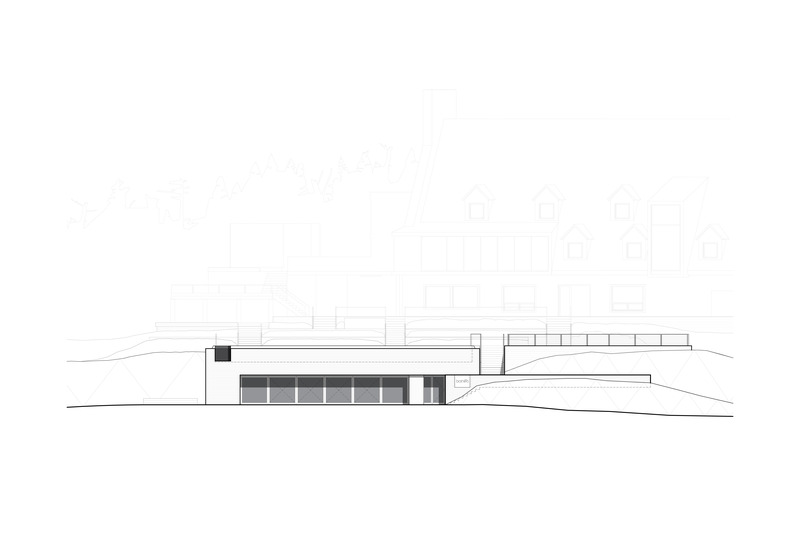 Dossier de presse | 1408-03 - Communiqué de presse | BALNEA spa + réserve thermale inaugure de nouvelles installations célébrant la nature - BALNEA spa + réserve thermale - Architecture commerciale - Élévation - Crédit photo :  MacKay-Lyons Sweetapple Architects 