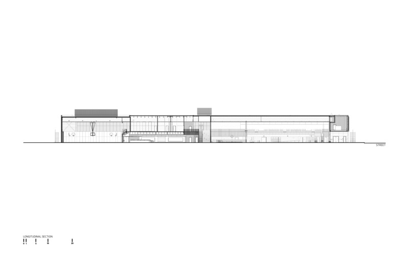 Press kit | 3253-05 - Press release | The Saint-Georges Multisport Complex: Bright and Welcoming - ABCP architecture in consortium with MLL et BBL architects - Institutional Architecture - Section of the Saint-Georges Complex - Photo credit: ABCP architecture