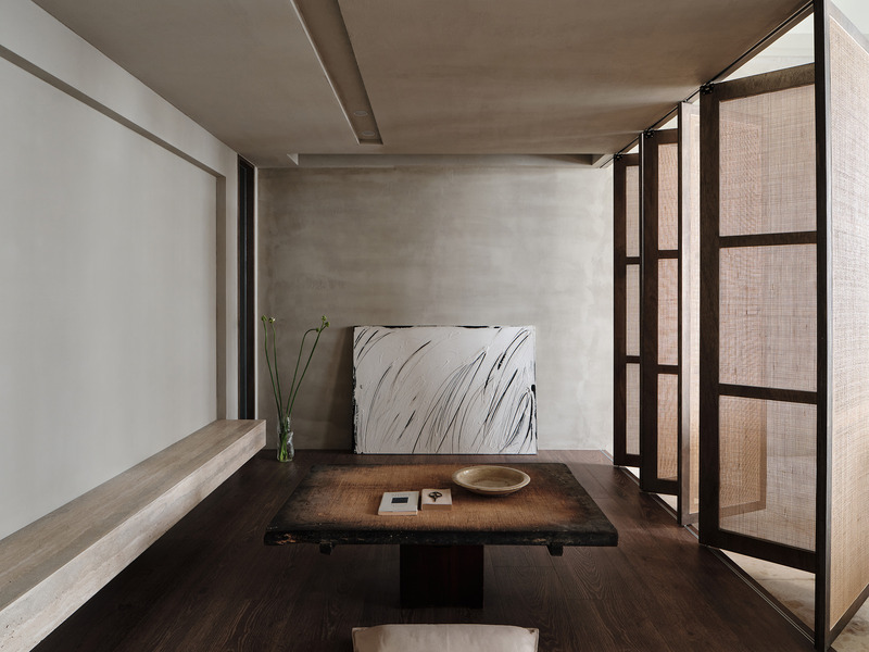 Dossier de presse | 6099-02 - Communiqué de presse | fws_work has Transformed a Compact Loft in Taipei, Taiwan Into an Artist's Residence, Imbuing Every Step, Every Moment, and Every Scene with a Sense of Poetic Essence - fws_work - Design d’intérieur résidentiel - Crédit photo : Suiyu Studio