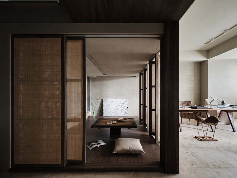Dossier de presse | 6099-02 - Communiqué de presse | fws_work has Transformed a Compact Loft in Taipei, Taiwan Into an Artist's Residence, Imbuing Every Step, Every Moment, and Every Scene with a Sense of Poetic Essence - fws_work - Design d’intérieur résidentiel - Crédit photo : Suiyu Studio