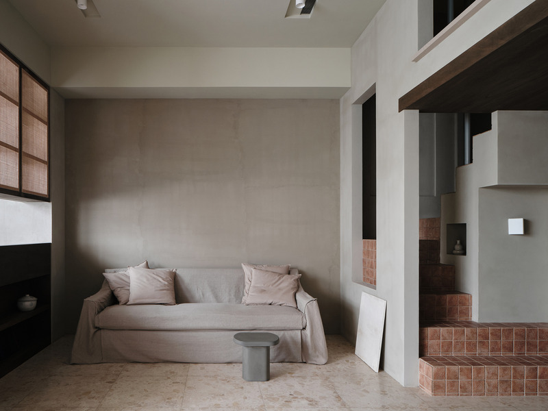 Dossier de presse | 6099-02 - Communiqué de presse | fws_work has Transformed a Compact Loft in Taipei, Taiwan Into an Artist's Residence, Imbuing Every Step, Every Moment, and Every Scene with a Sense of Poetic Essence - fws_work - Design d’intérieur résidentiel - Crédit photo : Suiyu Studio