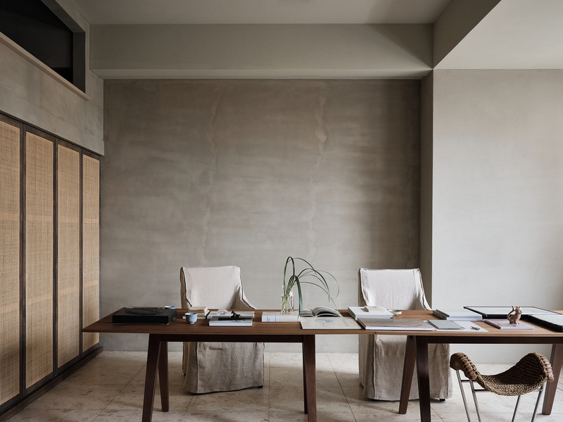 Dossier de presse | 6099-02 - Communiqué de presse | fws_work has Transformed a Compact Loft in Taipei, Taiwan Into an Artist's Residence, Imbuing Every Step, Every Moment, and Every Scene with a Sense of Poetic Essence - fws_work - Design d’intérieur résidentiel - Crédit photo : Suiyu Studio