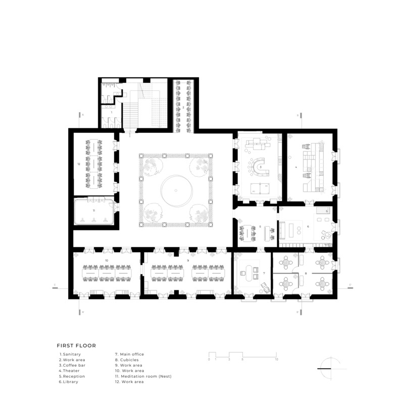 Dossier de presse | 7196-02 - Communiqué de presse | GO Bureaux - FMA. - Architecture commerciale - Crédit photo : FMA.