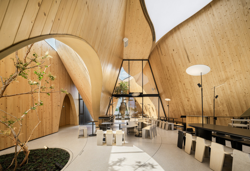 Press kit | 3075-02 - Press release | Harudot Chonburi - IDIN Architects - Commercial Architecture - Photo credit: DOF Sky | Ground