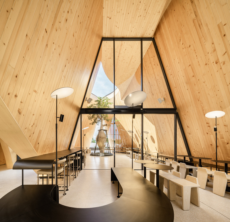 Press kit | 3075-02 - Press release | Harudot Chonburi - IDIN Architects - Commercial Architecture - Photo credit: DOF Sky | Ground